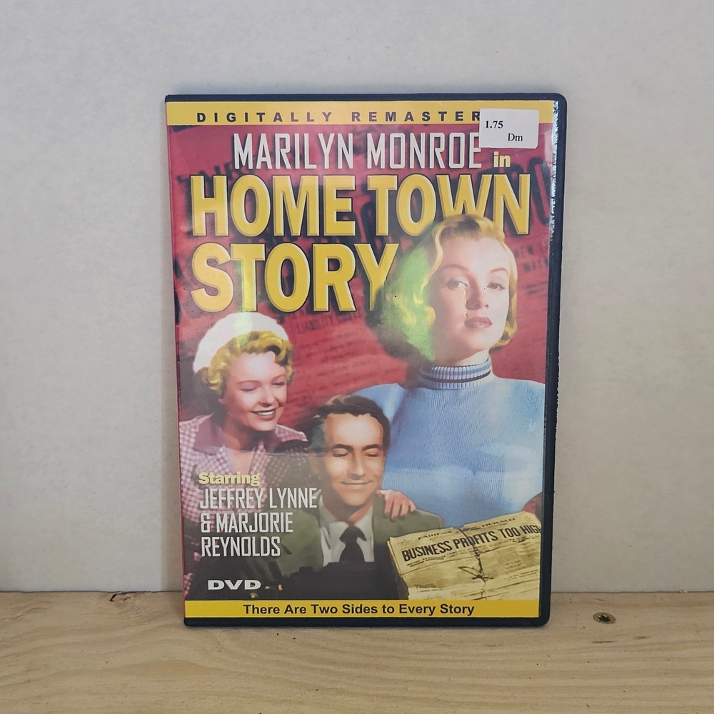 Marilyn Monroe Home Town Story DVD Digitally Remastered 1951 Drama MV-576